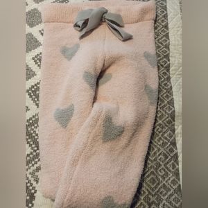 Pink pajamas pants for women